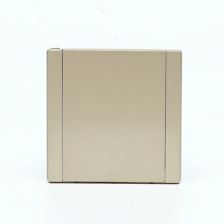 Floor Socket Alu Alloy Material Rose Gold Open Cover Floor Socket